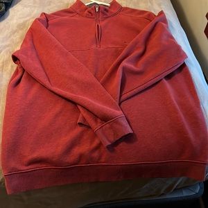 Columbia quarter zip red 2x mens